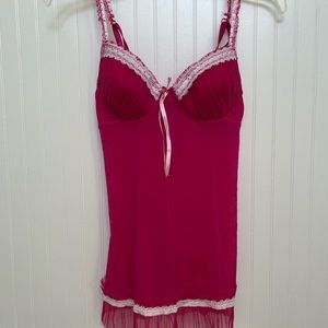 rampage bustier lingerie slip